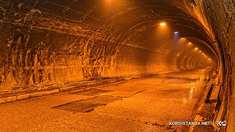 به‌ وێنه‌.. ڕۆژ دوای ڕۆژ تونێلی ده‌ربه‌ندیخان مه‌ترسیدارتر ده‌بێت